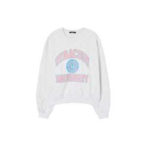 [랩]배색 나염 코튼 크롭 맨투맨(AQ1CT247)