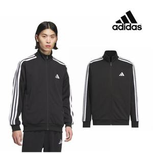 [아디다스][VIP전용] 남여공용 3S 레귤러 핏 더블니트 트랙 재킷 JV6977