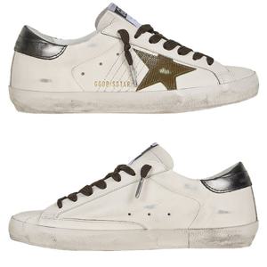골든구스 25FW 남성 슈퍼스타 스니커즈 그레이탭 GMF00101 F007516 83112