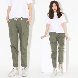 카고바지 바비비 린넨 카고팬츠 OD-220352