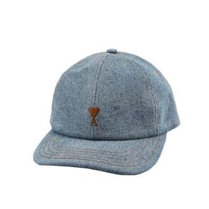 아미 UCP264 DE0046 480 코튼 드 꾀흐 자수 캡 유즈드 블루