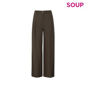 [숲]벨티드 와이드 팬츠  SB9TPM5A