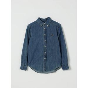 키즈 폴로 랄프로렌 셔츠 323713843 001 Blue