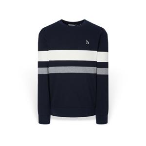 [헤지스 남성] 남성 컬러블럭 맨투맨 티셔츠 HZTS5D603N2 HZTS5D603