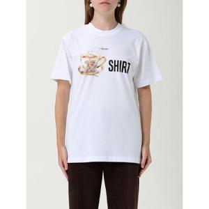 모스키노 반팔 티셔츠 07225541 1001 White