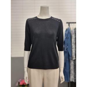 아날도바시니 세이브존02 리벳장식니트 티 AY09KP08S