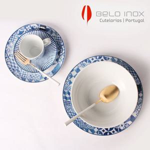 벨로아이녹스 네오 화이트 골드 티스푼 선물세트 4P