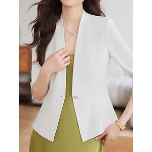 [예쎄][예쎄] 노카라 7부소매 간절기 정장 자켓(S5SJK045A)