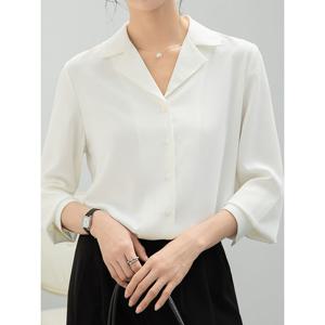 [예쎄][예쎄] 테일러드카라 솔리드 블라우스(S5FBL040A)