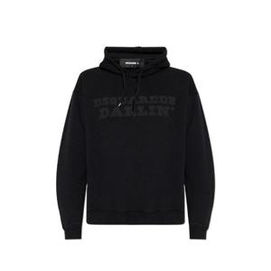 Dsquared2 로고 프린트 드로스트링 후드티 S71GU0739S25030 900 TP948062272