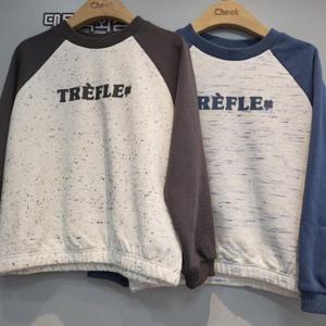 치크 DP01 팝콘 라글란 스웻셔츠 CKMA25W2B