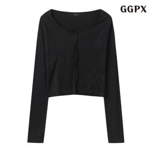 [GGPX]라운드넥 미니 긴팔티셔츠 (GPCLW016D)