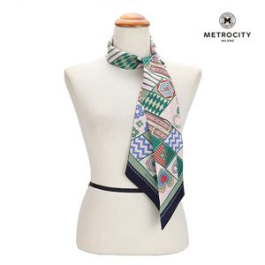 [진경 스카프] 메트로시티 클라우드 미니 스카프 MSFF-5408 MSFF-5408