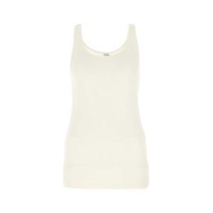 생로랑 반팔 티셔츠 504959YB2OZ 9502 White