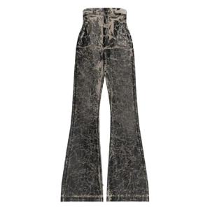 26 SS 릭오웬스 크랙 이펙트 플레어 팬츠 DS02E7312SDWF TP442924230