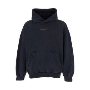 발렌시아가 로고 자수 미디엄 핏 후드티 767877TTVJ2 8483 TP949063564