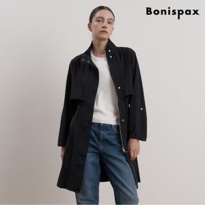 [보니스팍스]스트링 드로우핏 하프넥 야상 자켓 (XP3JK023L0)