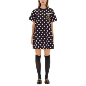 모스키노 미디 원피스 04435442 3555 BLACK