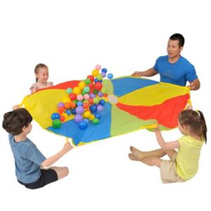 키더스 낙하산 놀이 유아 협동 놀이 파라슈트 5M 파라슈트 패러슈트 낙하산놀이 파라슈트놀이 협동놀이 유치원협동놀이 운동회용품 단체놀이 체육교구