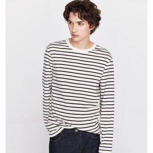 [지오다노]남성 스트라이프 티셔츠 025911