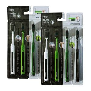 [메디안]메디안 대나무 숯 담은 칫솔 미세모 4입 x2_14611761_58