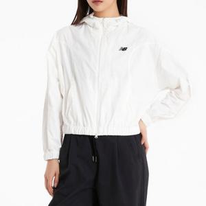 뉴발란스후드집업 EQS NBNAF2W322-10 WOMEN 세미크롭 후드 우븐 자켓