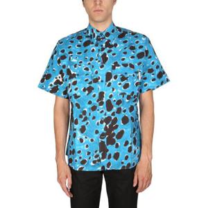 마르니 반팔 셔츠 CUMU0254A0 UTC182PDB44 Blue