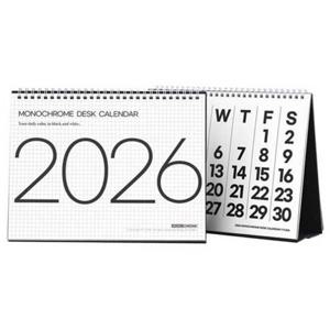 [유나]유나 모노크롬 탁상 달력(2026)