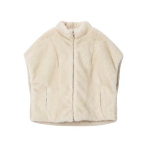 [보브]신세틱 밍크 루즈 핏 베스트 7155475004