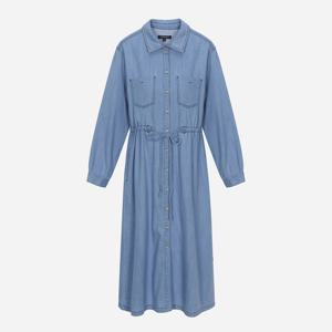 [써스데이아일랜드]인디고 데님 풀오픈 원피스 T256MOP321W