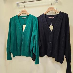 스테파니 HC07 가오리   꼬임 가디건 A25SW5410