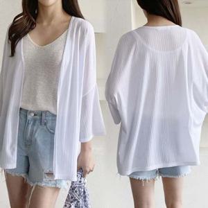 시스루쿨가오리가디건 루즈핏 E274H NO 빅사이즈의류