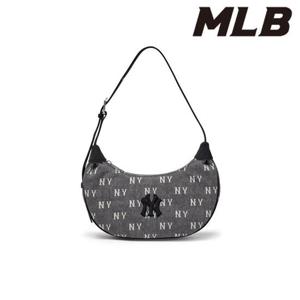 MLB (3ABQMV55N-50CGS) 클래식 모노그램 빈티지 데님 호보백