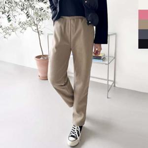 여자 일자 골덴팬츠 포근한 후리스안감 겨울 여성바지