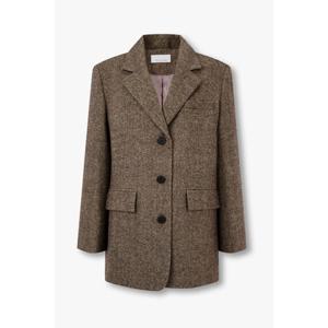 [보브] 백 버튼 디테일 싱글 자켓 (7155410001) 7155410001