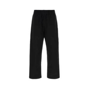 구찌 브러시드 코튼 저지 조깅 팬츠 848724XJHKH 1043 BLACK