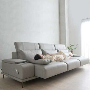 [MD선정 BEST] 알토 4인 전동 슬라이딩 좌방석 확장형 모션소파 고급형 소파전체 천연면피소가죽