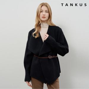 [탱커스] 드레이프 벨티드 니트 가디건 (TX4CD023L0)