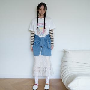 [써스데이아일랜드][여성]원포인트 아트워크 티셔츠(T256MTS135W)