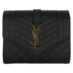 생로랑 모노그램 마틀라세 여성 반지갑 651028 BOW91 1000