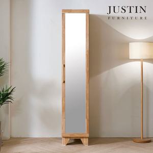 [저스틴퍼니처]포레 러버우드 원목 장롱(거울장)