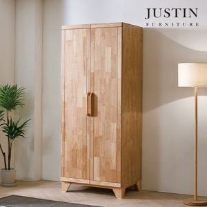 [저스틴퍼니처]포레 러버우드 원목 장롱(옷장형)