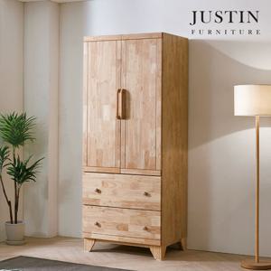 [저스틴퍼니처]포레 러버우드 원목 장롱(서랍형)