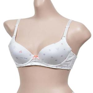 3/4컵 주니어 중학생 몰드 와이어 브라B컵 통기성좋은