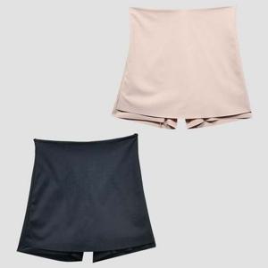 (이지핏)Y존커버 쉘론 원단 여성 베이직 속치마바지