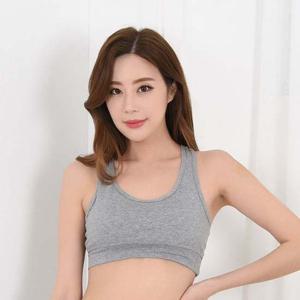 (사모아)스포츠 노와이어 베이직 망고 탑브라