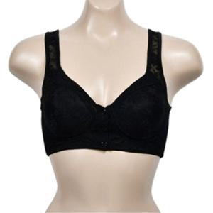 편안한 앞단추 청량한 인견 몰드 풀컵 브라 보드라운