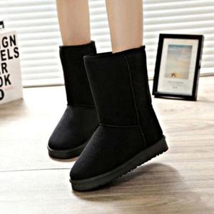 롱 디자인 겨울철 따스한 털 안감 롱어글 양털부츠