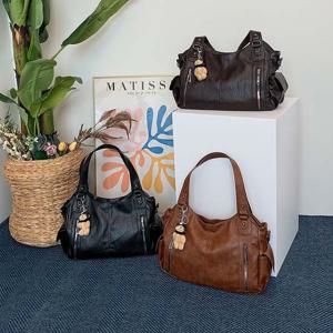 레더빅투웨이백 가죽 숄더 크로스 여행가방 데일리