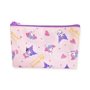 산리오 중형 파우치(핑크 바이올렛)